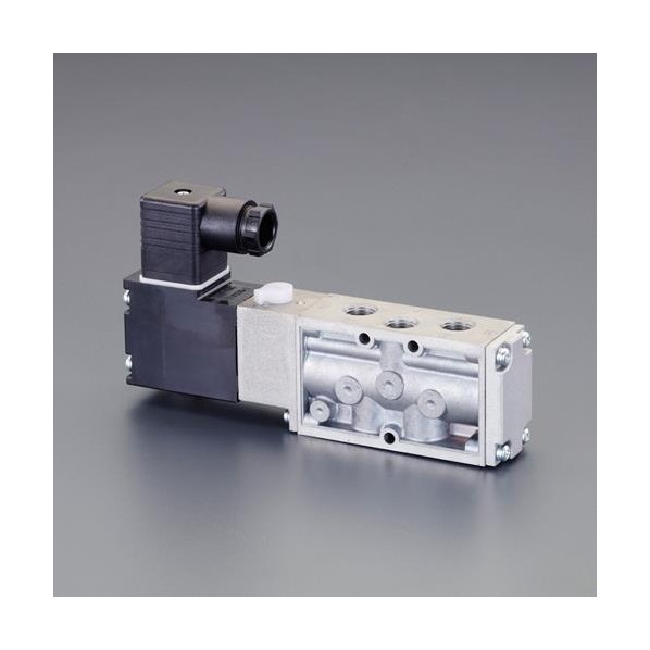 エスコ(esco) AC200V･Rc3/8in 5道のり電磁弁(磁場5.8C) EA153HL-20 1個【2506DFD_3】