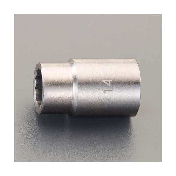 エスコ(esco) ソケット(チタン合金製) 1/2インチDR×19mm EA618WP-19 1個【2506DFD_3】