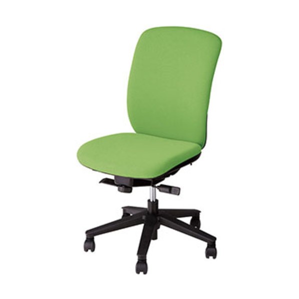 ※法人専用品※ナイキ 事務用チェア グリーン 肘なし ハイバック VE512F-GR 1点｜DIY FACTORY ONLINE SHOP 26,585円