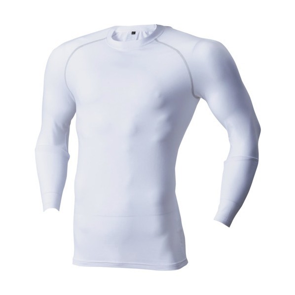 村上被服 クールコットンコンプレッション 3L ホワイト 185-3L-17 1点&times;5着｜DIY FACTORY ONLINE SHOP