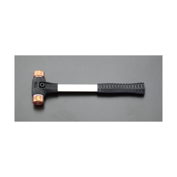 エスコ ［ハード］銅ハンマー 40mm/1400g EA575HB-2 1個【2506DFD_3】｜DIY FACTORY ONLINE SHOP