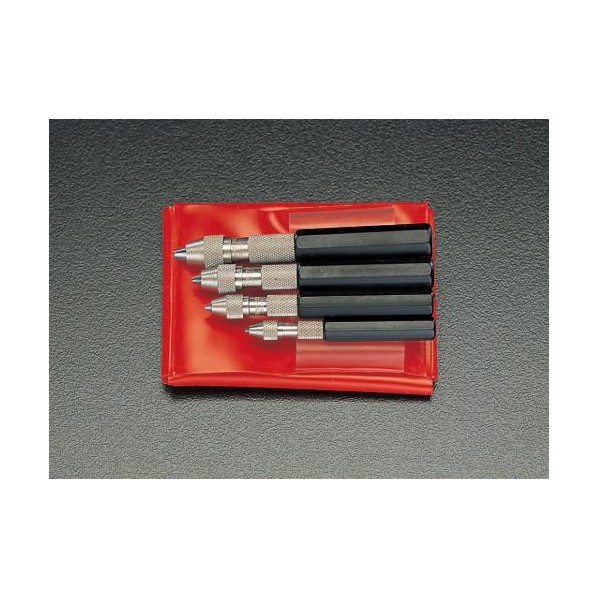 エスコ 4本組精密ピンバイス EA589RD 1個【2506DFD_3】|DIY FACTORY ONLINE SHOP