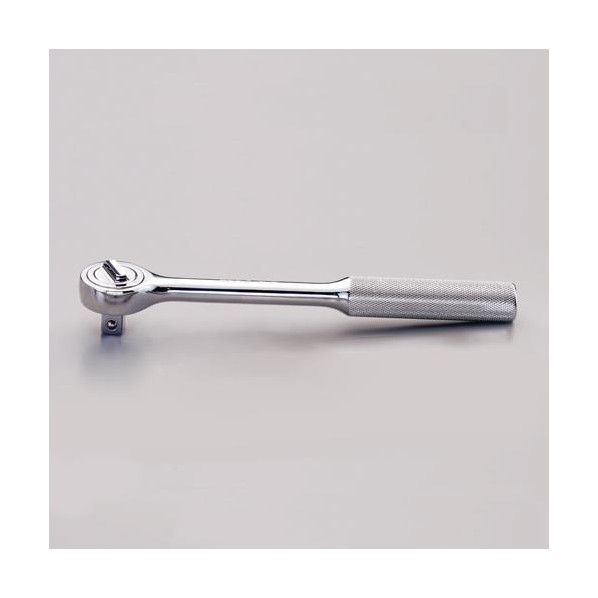 エスコ ラチェットハンドル 1/2Sq×260粍 EA618XD-1 1個【2506DFD_3】
