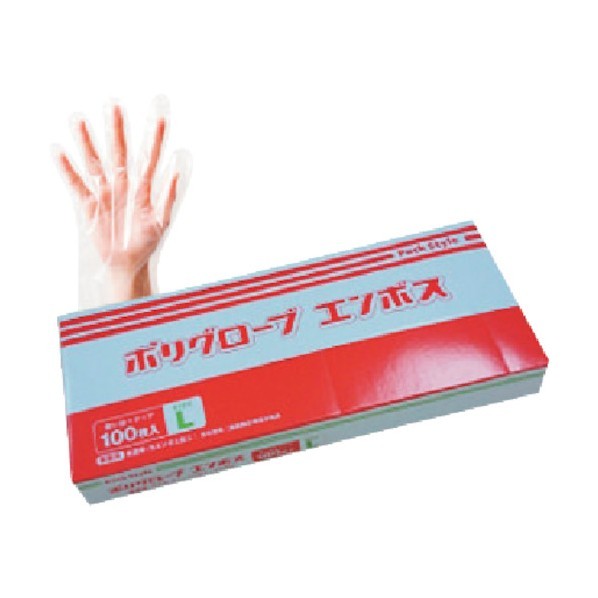 折兼 ポリグローブエンボス箱入 L(V2) 437323 1点×6000枚
