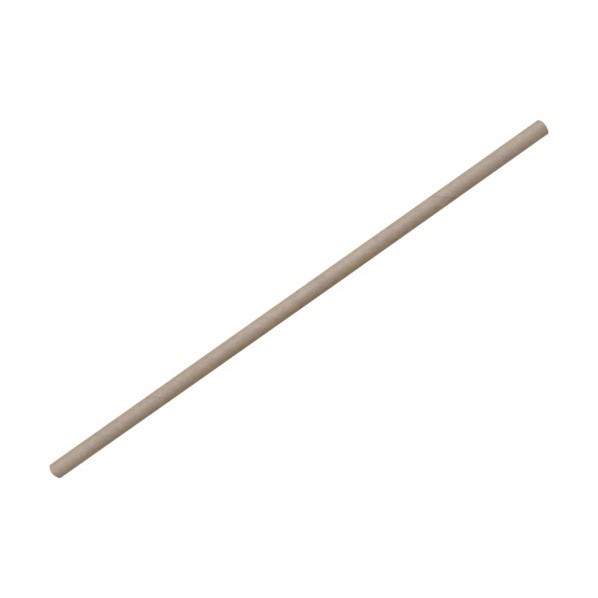 折兼 紙ストロー 6φ×210mm 未晒(袋入) 603945 1点×5000本|DIY FACTORY ONLINE SHOP
