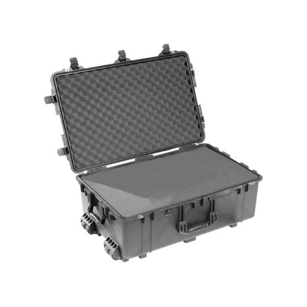 ※法人専用品※エスコ 710x455x265mm/内寸万能防水ケース(黒) EA657-165【2506DFD_3】