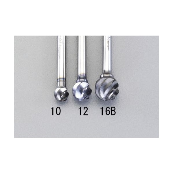 エスコ 16x14.4mm/6mm軸[Coated]超硬バー(アルミ用) EA819VT-16B【2506DFD_3】｜DIY FACTORY ONLINE SHOP 8,486円