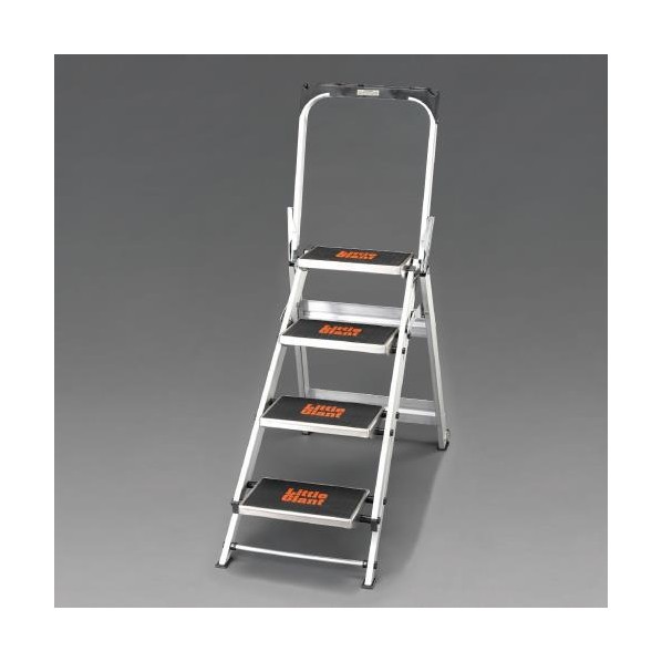 エスコ [90cm/4段]セフティーステップ EA905EB-90【2506DFD_3】｜DIY FACTORY ONLINE SHOP