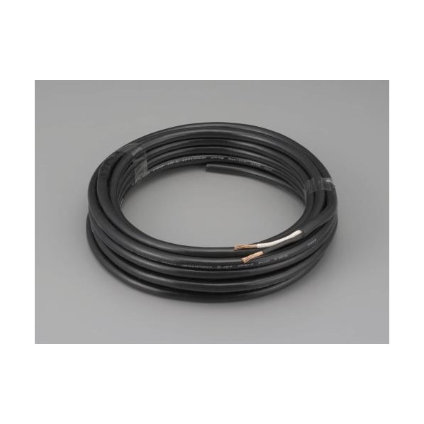 エスコ 1.25mm2x10m/2芯[2種EPゴム]キャプタイヤケーブル EA940AX-11【2506DFD_3】｜DIY FACTORY ONLINE SHOP