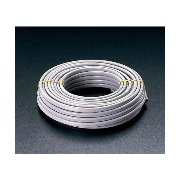 エスコ 600V/20A/50mVAケーブル(3心/グレー) EA940AV-18【2506DFD_3】|DIY FACTORY ONLINE SHOP