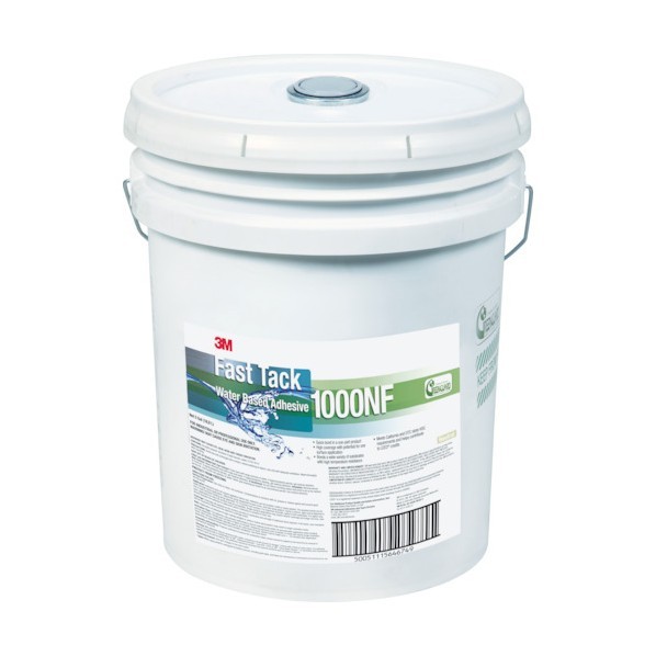 3M(スリーエム) 接着剤1液タイプ 速乾型水性接着剤 FT1000NF 3.8L 紫 FT1000NF PU 1GAL 1点×4個