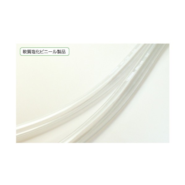 十川産業 透明ビニールチューブ10×14×50m TV10X14X50 1本×5本