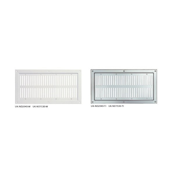 宇佐美工業 軒天換気孔ダンパー付 ND2040-W 1点&times;20個｜DIY FACTORY ONLINE SHOP