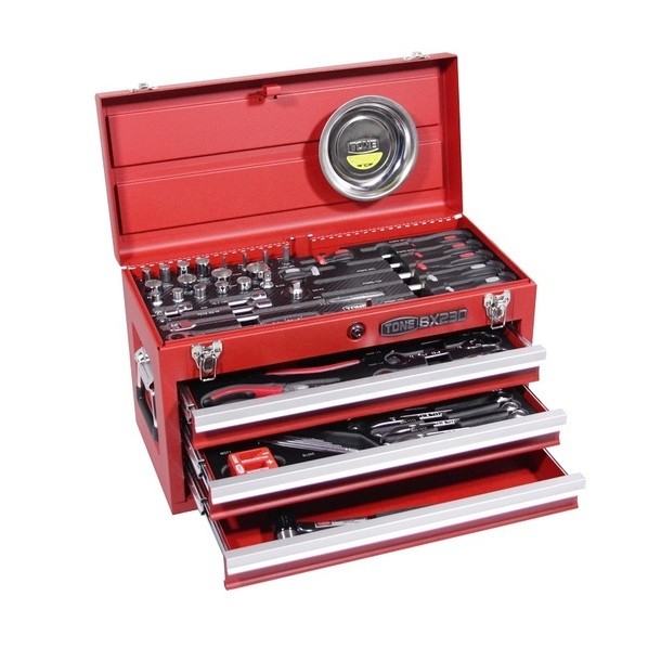 トネ 整備用工具セット ツールセット 232x508x302mm レッド TSAT353 1式