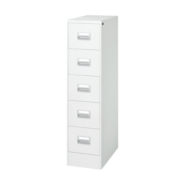 ※法人専用品※ダイシン工業 ファイリングキャビネットB5タイプ3段 ホワイト色 B5-5W 1点｜DIY FACTORY ONLINE SHOP
