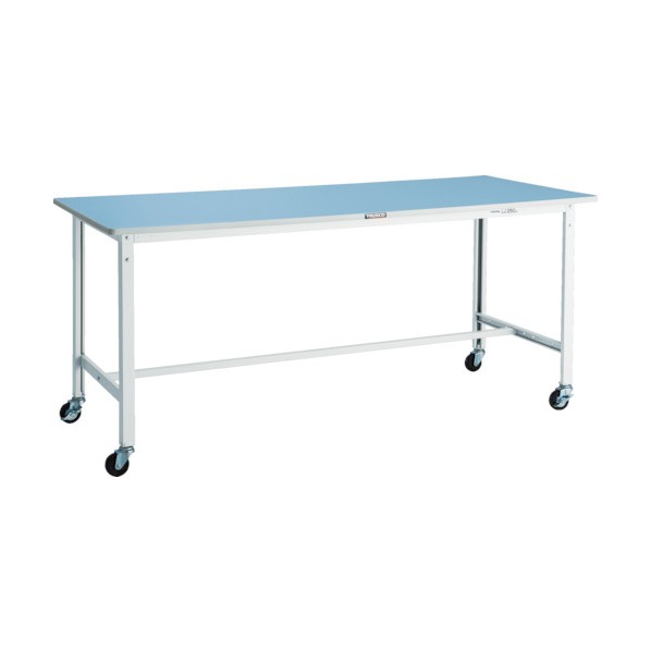 ※法人専用品※トラスコ BER型軽量作業台 1200X600 車輪付 W色 BER-1260C75W 1点｜DIY FACTORY ONLINE SHOP