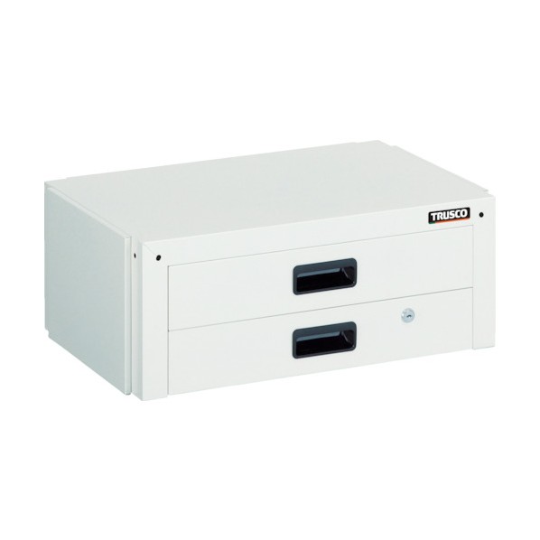トラスコ(TRUSCO) ツールワゴンドルフィン用引出2段750X500W色 DLWS-75X-W 1点