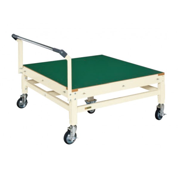 サカエパレットサイズ移動作業台アイボリーPLB-115FI｜DIY FACTORY ONLINE SHOP