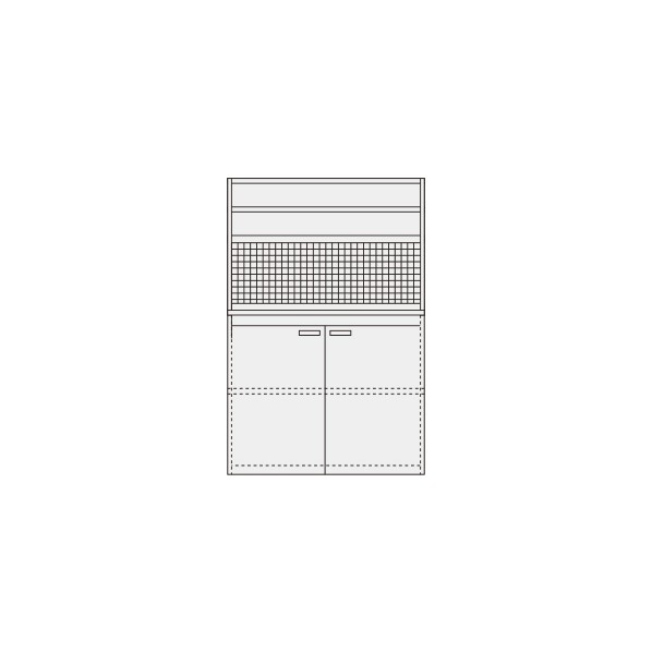 サカエピットイン1200×650×2000色合い:パール白いことPN-H22PW