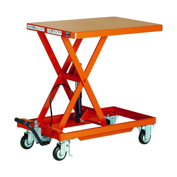 ※法人専用品※トラスコ 作業台リフター 120kg 350X570 ハンドルレス HLLA-S120 1台|DIY FACTORY ONLINE SHOP