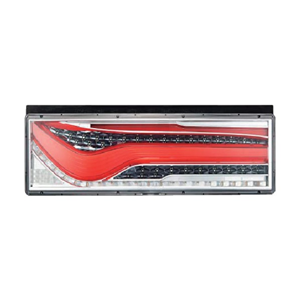 小糸製作所 左 レッドVer 歌舞伎デザイン トラック用オールLEDリアコンビネーションランプ LEDRCL-24LSK 1点