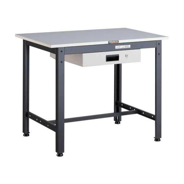 ※法人専用品※トラスコ LEWR型作業台 900×600×H740 薄型1段引出付 LEWR-0960UDK1 LEWR-0960UDK1 1個