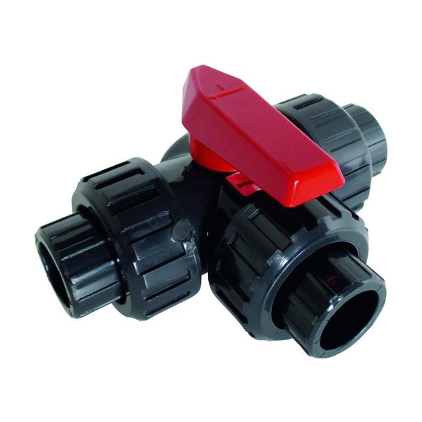 積水 三方ボール洗浄 本体材質PVC シール材質FKM TS 40A ST5SFE 1点