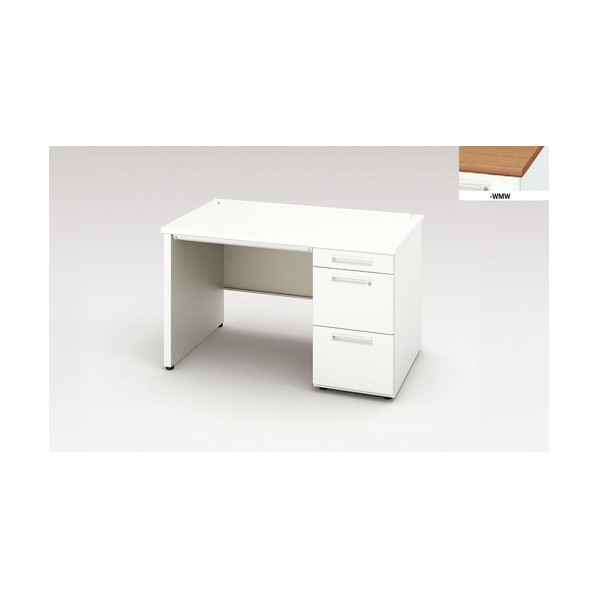 ※法人専用品※ナイキ 片袖デスク (パネル脚タイプ) XEHH127GP-WMW 1点|DIY FACTORY ONLINE SHOP