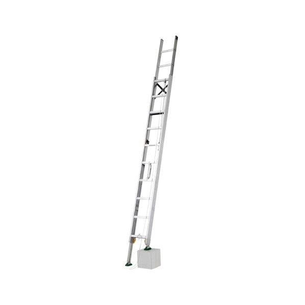 ※法人専用品※アルインコ 脚伸縮二連はしご MDE77D 1点