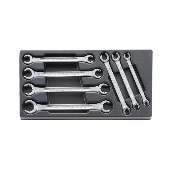 正規品】エスコ 7本組/8-22mm オープンリングスパナ ESCO-