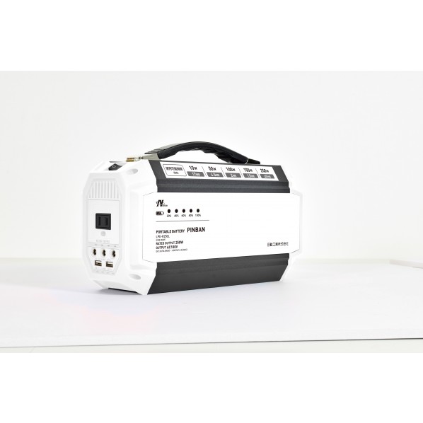 楽天市場】日動工業 ポータブル電源 (ピンバン) LPE-R250L