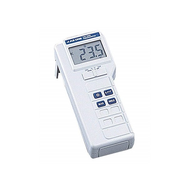 アズワン デジタル温度計 1ch JCSS校正証明書付 TM-300 1-5812-01-24 1点