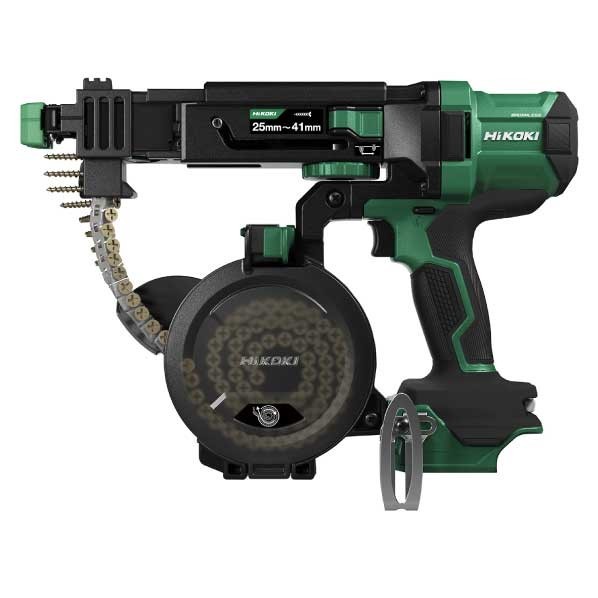HiKOKI(ハイコーキ)18V 充電式 連結ねじドライバ 本体のみ(電池･充電器別売)ねじ長さ 25~41mmアグレッシブグリーンWF1804DA (NN)