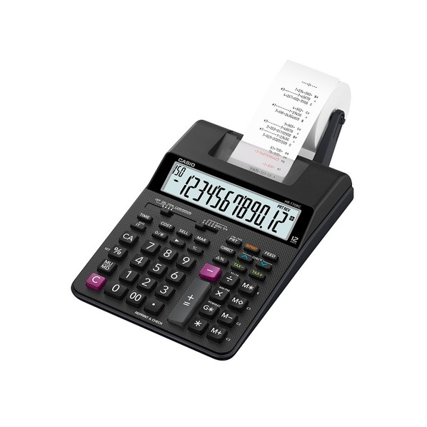 カシオ計算機 プリンター電卓 黒 HR-170RC-BK 1個｜DIY FACTORY ONLINE SHOP