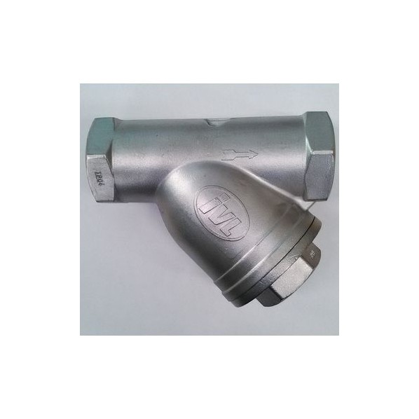 IVALUE SYST-M100 ステンレス鋼製 ねじ込み式 Y形ストレイナー 【100メッシュ】 50A IVL-SYST-M100 1点