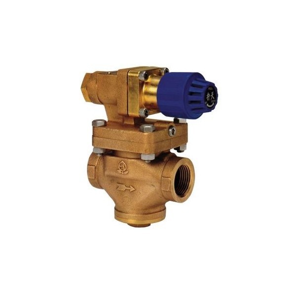 ベン 弁天 青銅減圧弁【ネジ込・蒸気用・標準圧(0.03-0.4MPa)】 25A RP7-FL 1点|DIY FACTORY ONLINE SHOP
