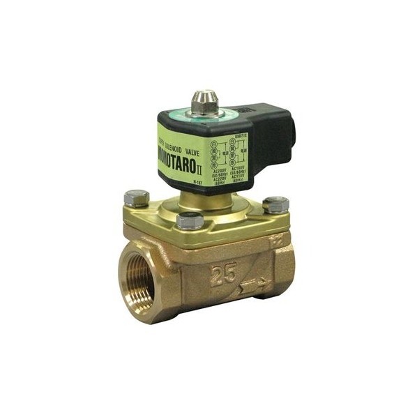 ベン 桃太郎II 青銅電磁弁【ネジ込・通電開・ダイヤフラム式】 20A WS22-F 1点|DIY FACTORY ONLINE SHOP