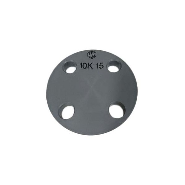 セキスイ PVC 10K SB ボルト穴付閉止フランジ 250A PVC10KSB-F 1点