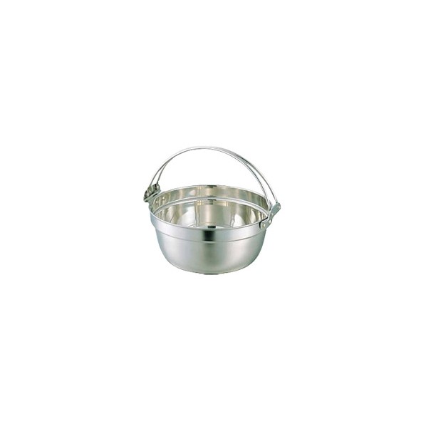 カンダ SW ステンレス電磁料理鍋 ツル付 017246 深さmm:190 017246 1個｜DIY FACTORY ONLINE SHOP
