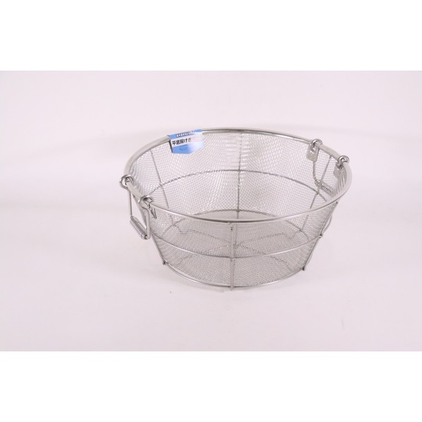 遠藤商事 弁慶 18-8手付揚ザル 荒目 48cm 48cm AAG04048 1個|DIY FACTORY ONLINE SHOP