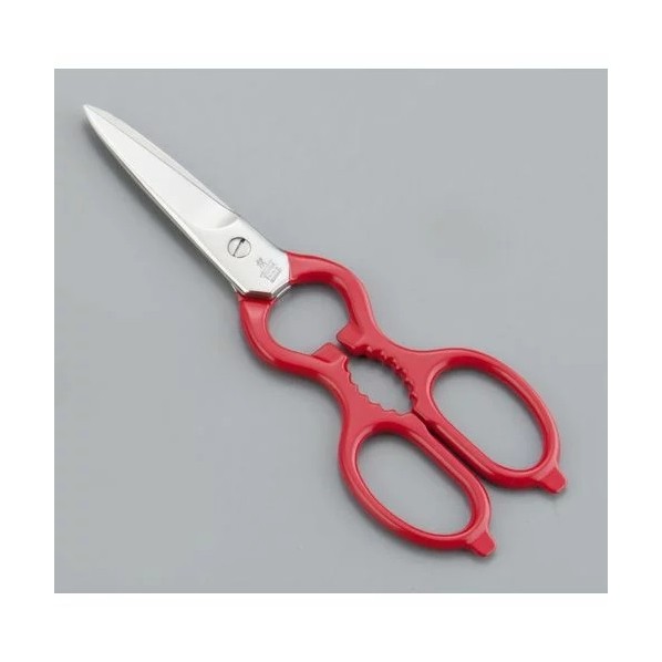 ツヴィリングＪ．Ａ．ヘンケルス クラシック料理バサミ 全長20cm レッド BLY02 1点