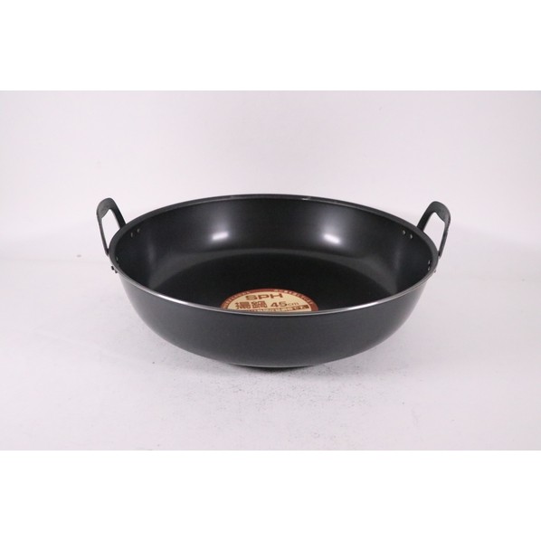 アズワン ナカオ 鉄 揚鍋 45cm(板厚3.2mm) 7395800 61-6531-22 1点｜DIY FACTORY ONLINE SHOP