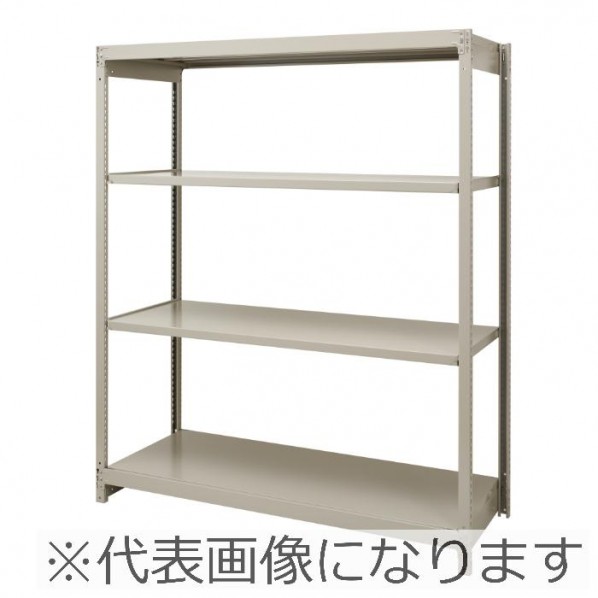 軽量ラック/段ボルトレス 総耐荷重750kg 1800X1500X600mm グレー 1FH-6560-5GY 1セット