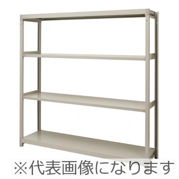中軽量ラック 総耐荷重1000kg 1800X1800X450mm グレー 2LS-6645-5GY 1セット