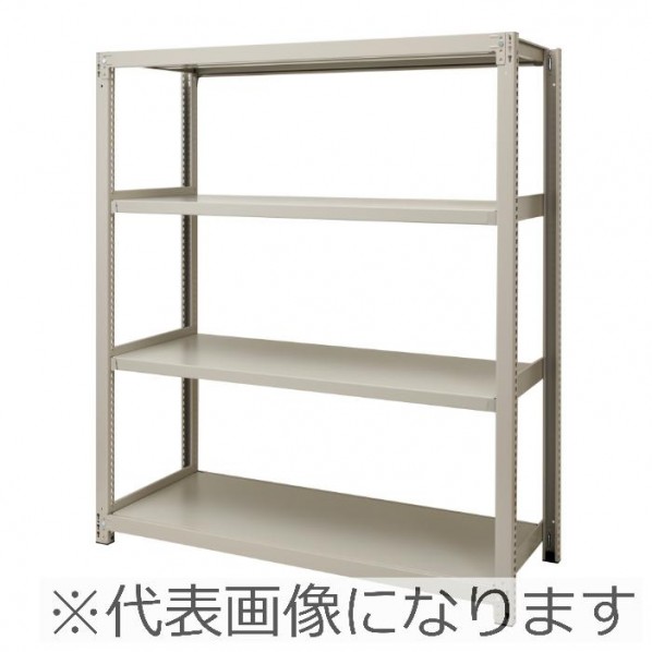 中量ラック 総耐荷重2000kg 1800X1500X600mm グレー 3MS-6560-5GY 1セット