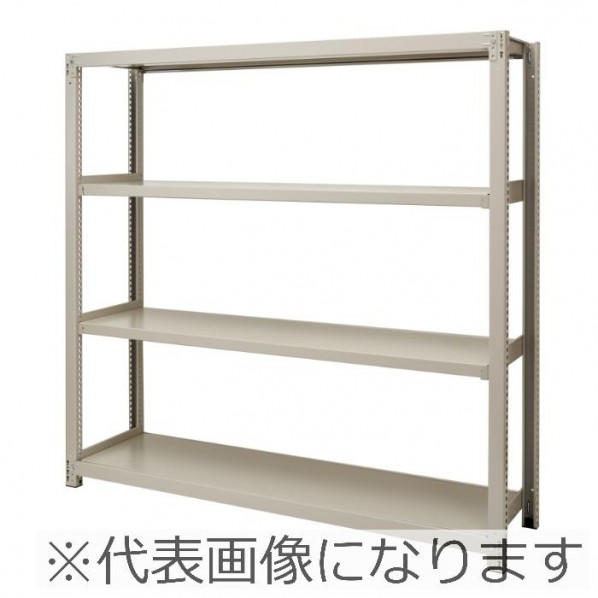 中量ラック 総耐荷重2000kg 1800X1800X450mm グレー 3MS-6645-5GY 1セット