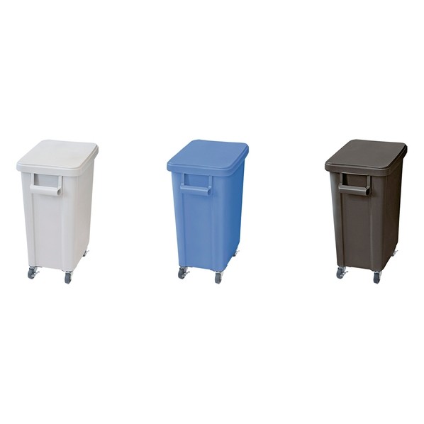 岐阜プラスチック リス　厨房用キャスターペール７０Ｌ　排水栓付　ブルー GGYK006 1点 6,547円