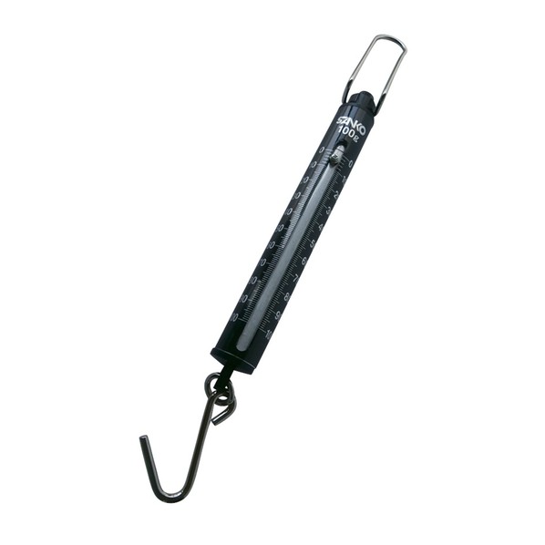 カンダ 計量用 ばね式手秤 605476 直径×長さmm:φ40×440 目盛g:1kg 605476 1個