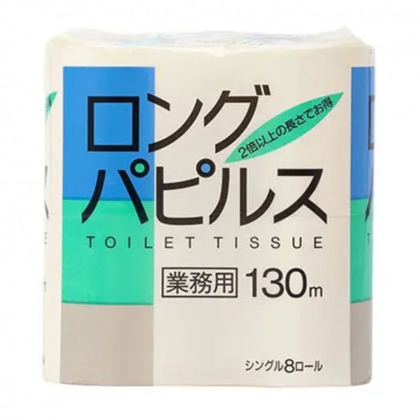 トーヨ ロングパピルス130S 8ロール×6パック - 6パック