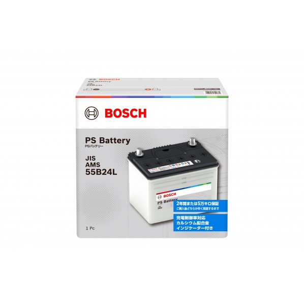ボッシュ AMS バッテリー PS Battery (mm 長さX幅X高さ_x000D_ 234X127X220 PSA-55B24L 1個|DIY FACTORY ONLINE SHOP